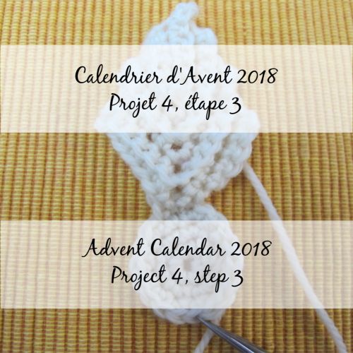 Advent Calendar 2018 – Flower 4, step 3