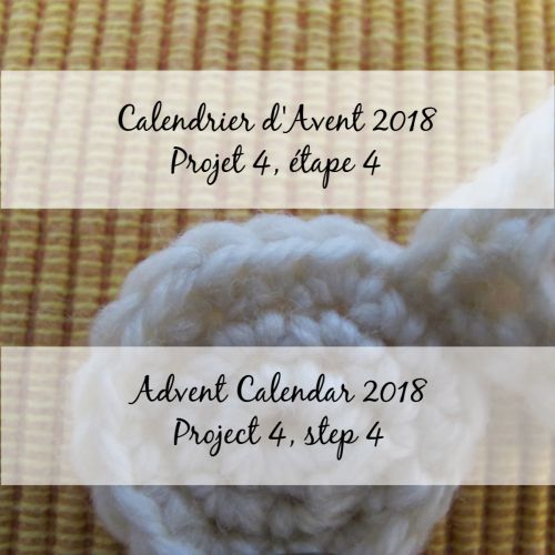 Advent Calendar 2018 – Flower 4, step 4