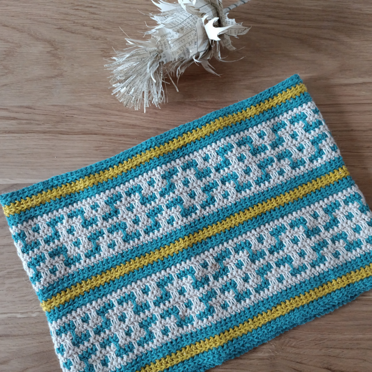 The Maya cowl – a fun and quick project!